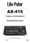 AX-415 16 Kanal DMX