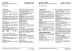 User Manual Mounting and Installation Notes Servovalves