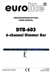 EUROLITE DTB-603 User Manual - LTT