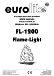 EUROLITE FL-1200 User Manual (#2791)