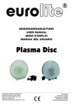 Plasma Disk user manual