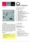 User manual - LD Didactic