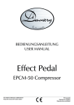 Dimavery EPCM-50 Compressor User Manual