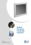 Handbuch User Manual T19-Slim-EOS T19-Slim-PC