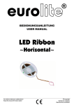 EUROLITE LED Ribbon H & V User Manual