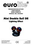 EUROLITE Mini Double Ball User Manual