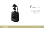 JunoScan MK-II LED scanner user manual