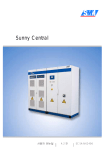 Sunny Central Sunny Central Inverter User Manual