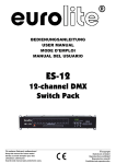 EURLITE ES-12 User Manual