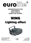 EUROLITE Wing User Manual (#3816)