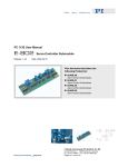 PZ 113E User Manual E-802 Servo-Controller Submodule