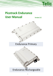 Picotrack Endurance User Manual Version 2.6