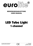 EUROLITE LED RL1-230, 9m User Manual