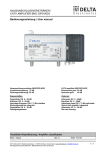 HAUSANSCHLUSSVERSTÄRKER / CATV AMPLIFIER BKE