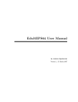 EduMIPS64 User Manual