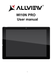 User manual WI10N PRO