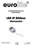 EUROLITE LED Ribbon H & V User Manual - LTT