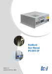 Handbuch User Manual IPC-DITX-EP