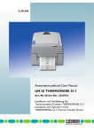 Anwenderhandbuch / User Manual UM IA THERMOMARK S1