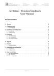 Invitation - Benutzerhandbuch User Manual