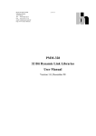 PMM-328 32 Bit Dynamic Link Libraries User Manual