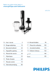 HR1378 EN User manual 3 DA Brugervejledning 13 DE