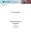 eCOG1k Evaluation Kit User Manual