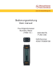 Bedienungsanleitung User manual - DS