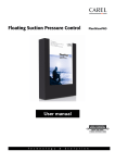 Floating Suction Pressure Control User manual - Gafco