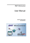 RMT WinControl User Manual