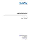 BACnet/OPC-Server User manual