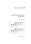 AIDA 2D Densitometry+ for Windows User's Manual