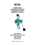 CRANE SCALE User Manual