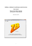 ZeoBase, a database for zeolite-type crystal structures User manual