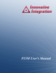 P25M User's Manual