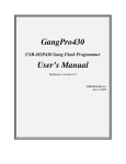 GangPro430 User's Manual