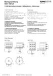 Montageanleitung User manual