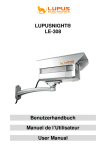 LUPUSNIGHT® LE-308 Benutzerhandbuch