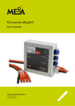 PQ monitor MEg38/C – User manual