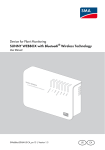 SUNNY WEBBOX with Bluetooth® Wireless Technology