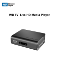 WD TV™ Live HD Media Player - User Manual