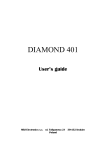 DIAMOND 401 user manual - roga