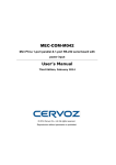 MEC-COM-M042 User's Manual