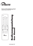 Bedienungsanleitung User Manual