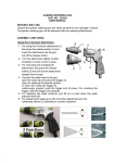 GARDEN WATERING GUN (CAT. NO.: 20332) USER MANUAL