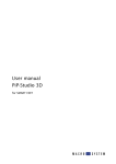 User manual PiP-Studio 3D - MacroSystem Digital Video AG