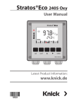 Stratos Eco 2405 User Manual