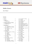 MiniMux Firmware User's Manual