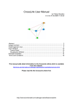 CrossLink User Manual - Algorithms in Bioinformatics