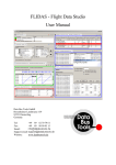 FLIDAS - Flight Data Studio User Manual